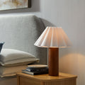 Flora Wood Table Lamp — Walnut by Modway