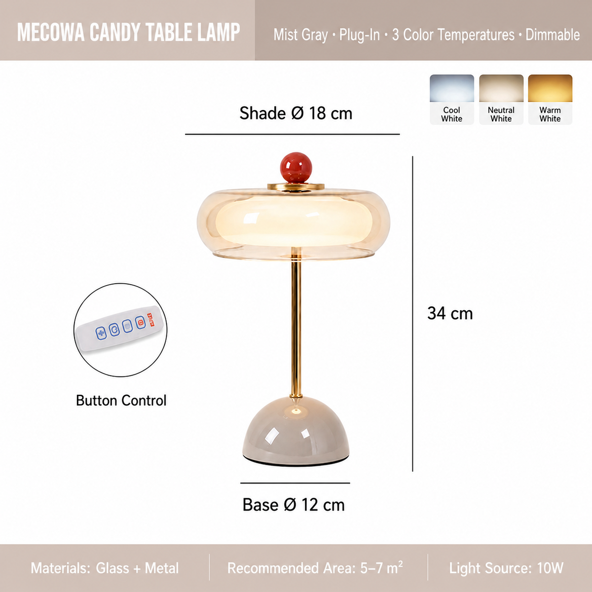 Feynman Candy Table Lamp