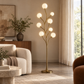 Concept render of nine-globe floor lamp