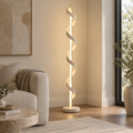 Concept render of spiral floor lamp